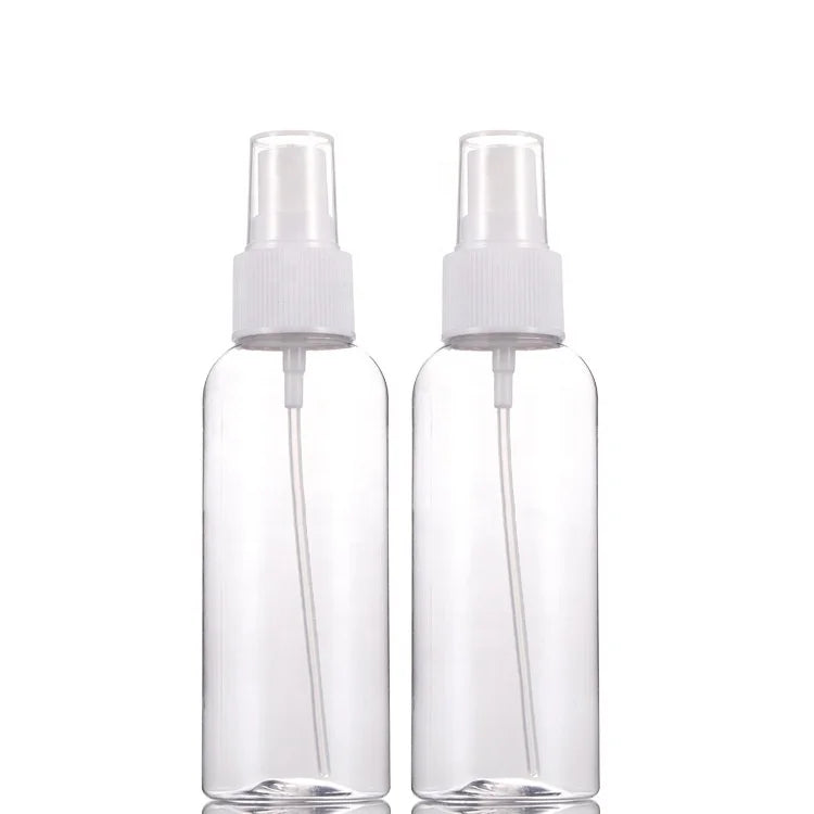 100ml Transparent clear Pet Plastic Perfume Spray Bottle