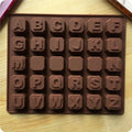 DIY Home Made Biscuit Dessert Cookies Baking Caking Silicone Square  Lattice Alphabet  Letter Chocolate Cake Mold Mould