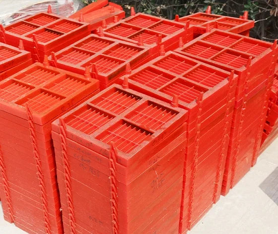 Factory Price Customized Accessories Polyurethane Sieve Plate for Industrial Mining Vibrating Screen Machine