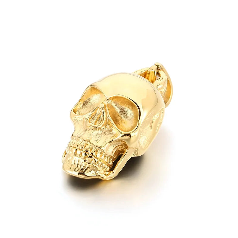 KALEN Charm Fine Pendant Stainless Steel Punk Skull Fashion Jewelry Pendants for Men