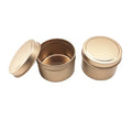 Customized logo Incense Candle Tin Solid Packaging Container