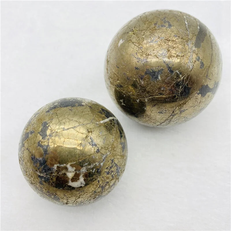 Wholesale Raw Crystal Sphere Pyrites Ball