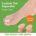 Silicone Toe Spacer Separator Corrector for Kids-Sport Use Toe Corrector De Juanetes