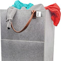 Hot Sale Modern Elegance Freestanding Laundry Hamper Chic /Felt Laundry Basket With Handles