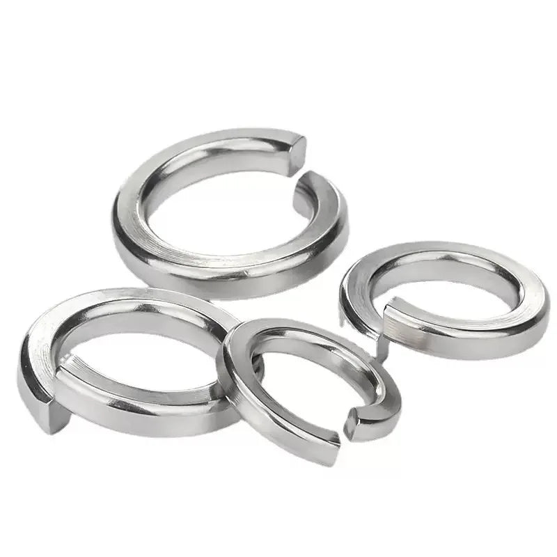 M1.6-M45 Stainless Steel 304 Metric GB93 Spring Washer With Screw Washer Combination Accessory Washer