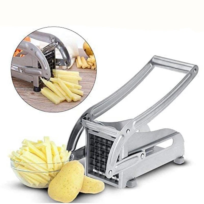 Stainless Steel Manual Household Potato & Cucumber Slicer Cross-Border Multi-Function Chip Machine for Vegetables