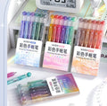 New Morandi Retro Kawaii Gel Pens Set 0.5mm Office Marker Pens Made of Plastic for Promotional Use