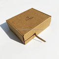 Custom Packaging Box Print Corrugated Paper Boxes Recycled Cardboard Zipper Tear Strip Mailer Folders Embossing Recyclable