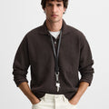 Custom Design logo Winter Knitted Pullover Jumper Knitwear Long Sleeve Knitted Fashion Casual Polo Neck Men Sweater