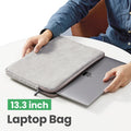 WMZD Custom Ultra Lightweight Diamond Foam Waterproof Protective Laptop Sleeve with Handle Canvas Material for Laptop Computer