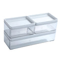 Hot Sale Mini clear Pet Plastic Refrigerator Storage Box with Lid