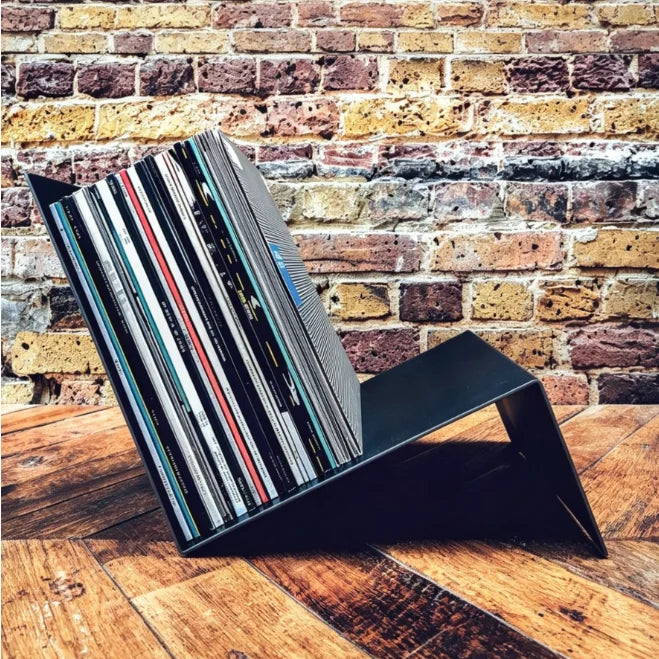 Simple Design Metal Vinyl Record Storage Metal Record Holder Vintage Vinyl Storage LP Holder Custom Made LP Storage Rack