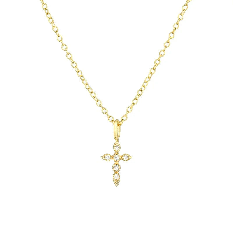 Fashion Jewelry 925 Sterling Silver Necklace Silver 925 Jewelry Necklaces Cross Necklace