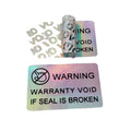 Custom Logo Holographic Tamper Sticker Durable and Oil Proof Anti-Counterfeit Design for Parcels
