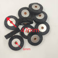 10 Pieces 47x6mm Black Brush Wheel for Komori Printing Machine