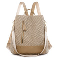 2025 Fashion Multi-functional Shoulder Bag Pu Leather Anti-theft Backpack Women's Outdoor Leisure Bag