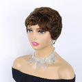 Wholesale Raw Virgin Cuticle Aligned #4 Colored Quality Human Hair Wigs