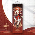 25*70CM Aesthetic art canvas hanging anime gaming Genshin impact poster