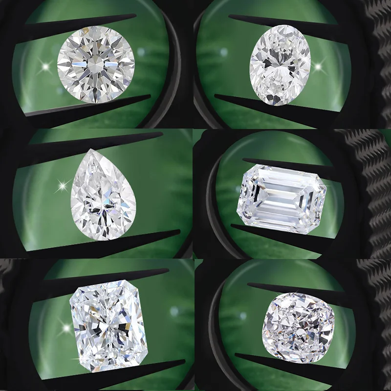 Starsgem HPHT Diamond Fancy Shape Radiant Cut DEF VVS VS 1 carat Lab Grown Diamond