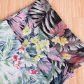 Hot Selling Ethiopian Palm Leaf Printed Chiffon Dress Fabric 75D Polyester Lightweight Organic Woven Breathable Stretch Girls