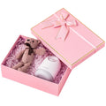 Custom Logo Pink Paper Cardboard Gift Packaging Heart Shape Window Jewelry Storage Box for Gifts Paper Present Box