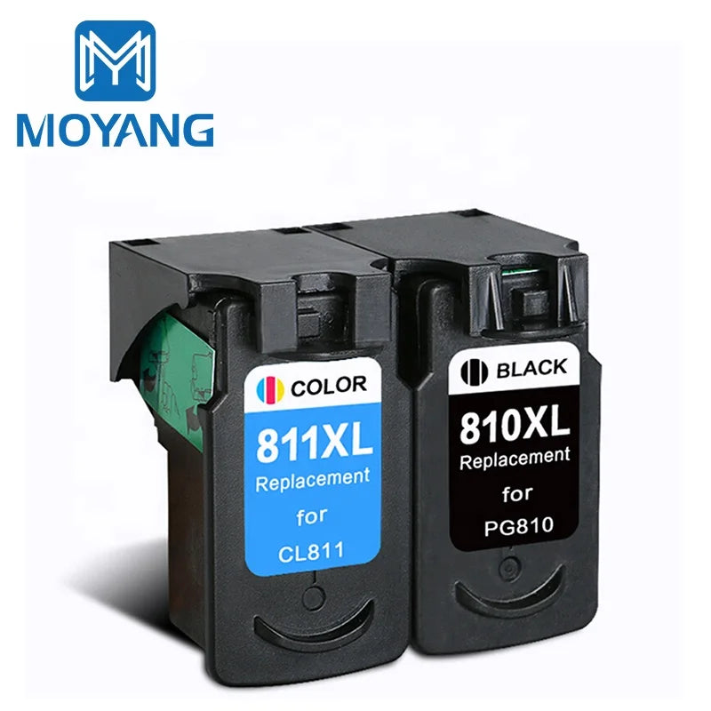 MoYang Compatible for CANON PG810 CL811 Ink Cartridge for MP245 MP258 MP268 MP276 MP287 MP486 MP496 MP497 MX328 MX338 Printer