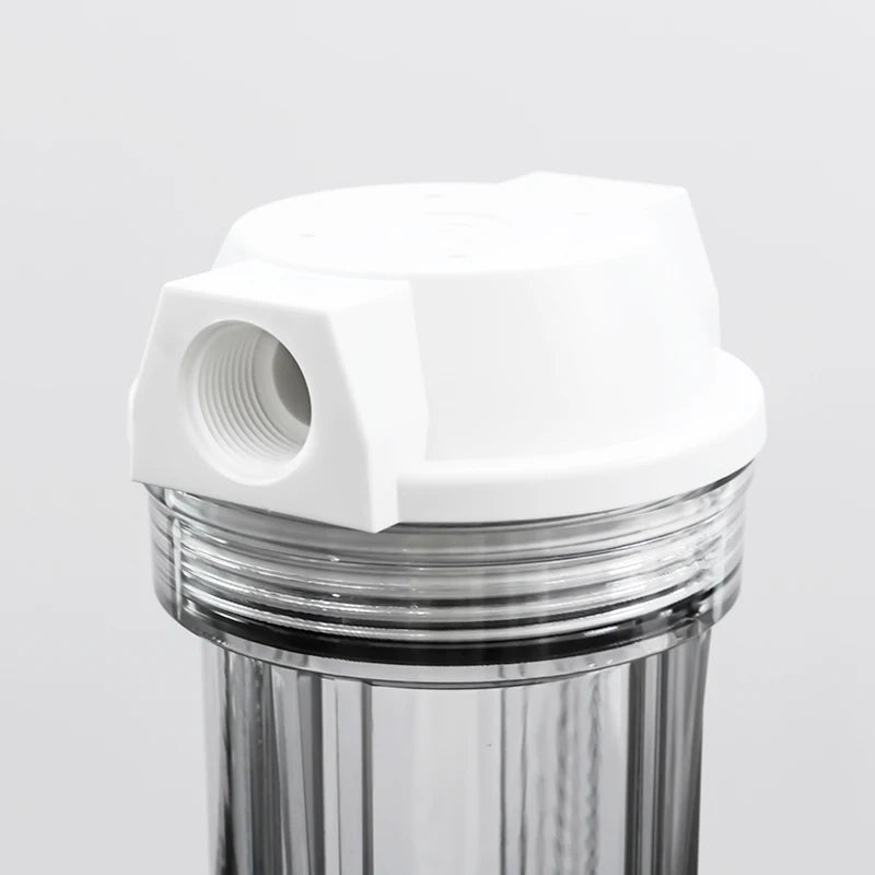 High Performance 10 Inch Plastic Water Filter Housing 10" X 2.5" Whole House Water Filter Housing