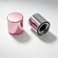 Magnetic Perfume Cap Silver Pink Color Perfume Aluminum Zamac Caps Magnetic Perfume Closure for FEA 15MM Glass Perfume Bottle MegaBDM