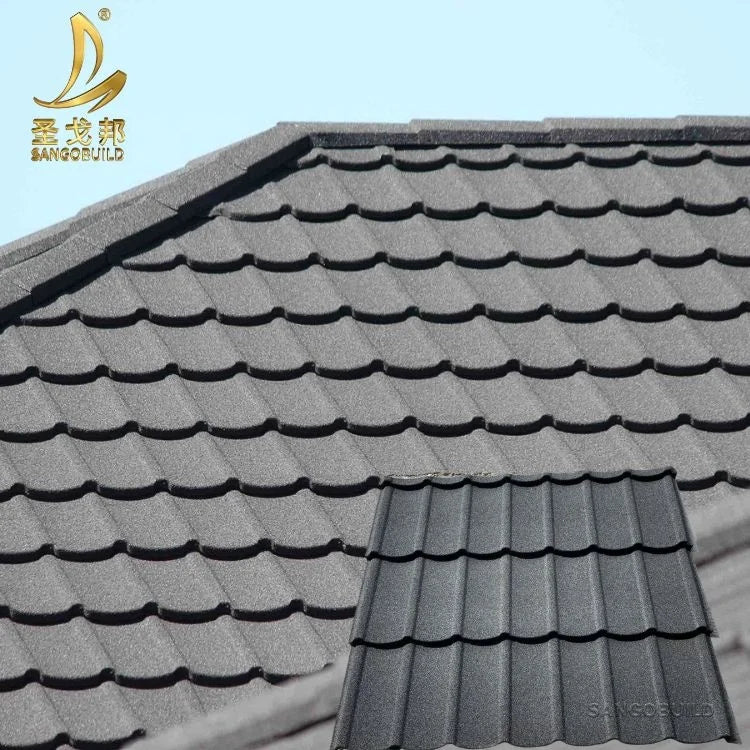 Modern Low Cost Stone Coated Steel Metal Roof Tile Corrugated Galvanized Roofing Sheets Durable & Waterproof