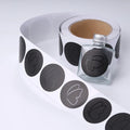 Factory Custom logo Stickers High Quality Uv Vinyl Circular Label Diecut Sticker Roll