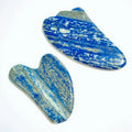 DIY Acupressure Jade Guasha Points Lapis Lazuli Scraping Stick Pen Gua Sha Therapy Wand Needle Massage Tool