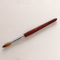 Premium Quality Acrylic Nail Brush 100% Kolinsky Professional Wooden Handle Pure Kolinsky Sable Hair #12 -#20 Nail Acrylic Brush