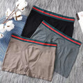 Wholesale Men's Colorful Boxer Briefs Breathable Sports Seamless Men's Boxer Briefs Quick Dry Comfortable Bottoming Pants