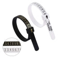 Ring Sizer Measuring Tool Reusable Finger Size Gauge Jewelry Sizing Tool US/UK/EU Plastic Ring Sizer