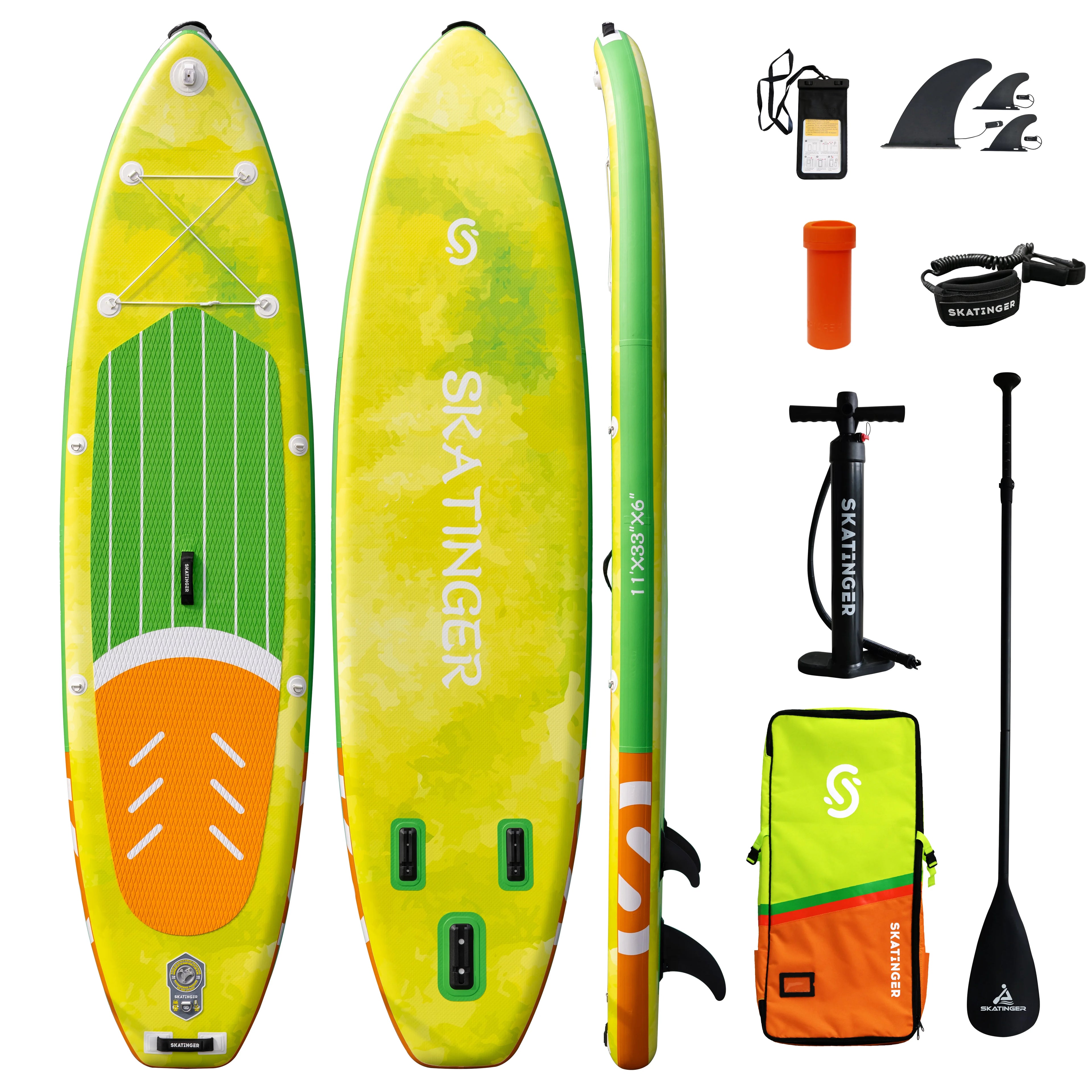 New Design Inflatable Stand up Paddle (SUP) Padel Board Drop Stitch Material Waterplay Surfing Paddle Surf Paddle Gonflable