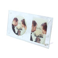 BL-11 Factory Direct Hot Selling 300*160*5mm Rectangular Glass Clock Frame Customized for Sublimation