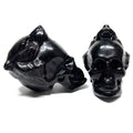 Wholesale Natural Obsidian Crystal Hand Crafted Lion Skulls for Meditation Home Decoration