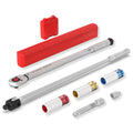YUHANG 1/2\" Torque Wrench Set 30-210 Nm DIY Carbon Steel 17.19.21mm Wheel Lug Nut Sockets Breaker Bar OEM
