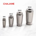 SK06 SK10 SK16 SK20 SK25 Steel Hydraulic Spring Collet Chuck Cam Clamping Manual Power Tool Holder for CNC Engraving Lathe Mill
