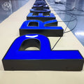 Custom Outdoor Business Storefront Led Lighting 3D Front Lit Illuminated Channel Letter Sign Board for Shop