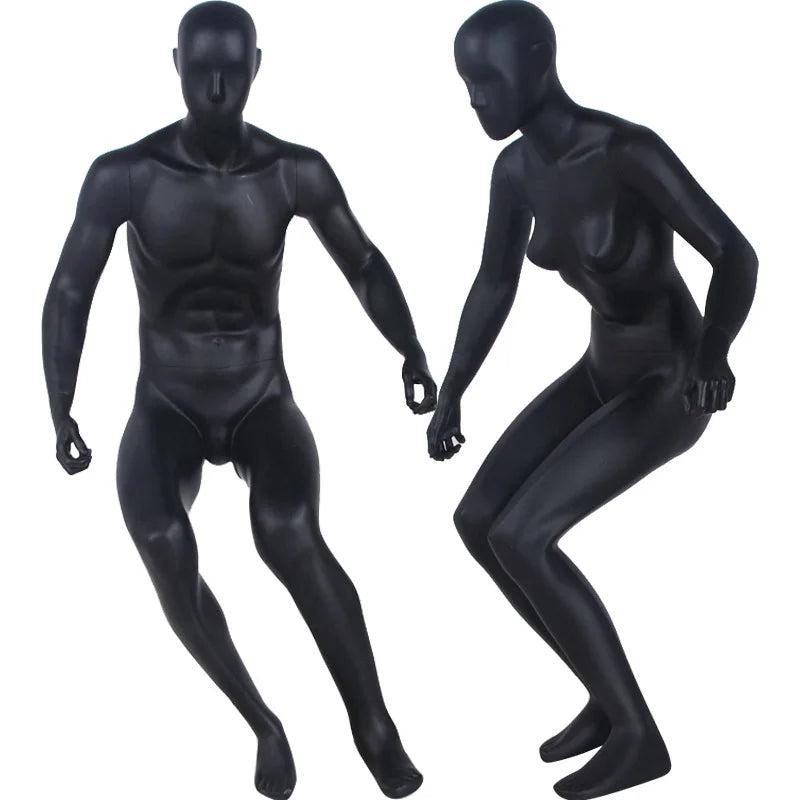 Professional Skiing FRP Models Full Body Male Model Props Sports Clothing Store Ski Suit Stand Female Mannequin