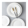 Customized High White Japanese Porcelain Dinner Plates Set Creative Vintage Design for Household and Hotels