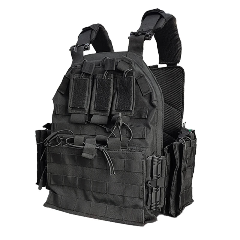 Sturdyarmor Breathable Chaleco Tactico  Modular Molle System Complete Protection Quick Release Tactical Vest Plate Carrier