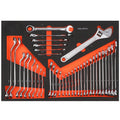 2022 New Snap Ratchet Dual Wrench Tool Set 39 Pcs 6mm to 24mm Fixed Parts Diy Motorcycle Repair Tool Set