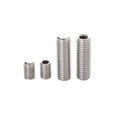 DIN913 Flat Point Hex Socket Head Set Screws Hexagon Insert Allen Screw Customizable  Hex Socket Cone Point Grub Screw