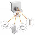 35mm Solar Panel Aluminum Material End Clamp Accessories Solar Bracket End Clamp