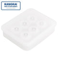 Transparent Liquid Silicone Rubber RoundJewelry Mold Making Round Beads Epoxy Pendant Resin Craft Moulds for Handmade Crafts