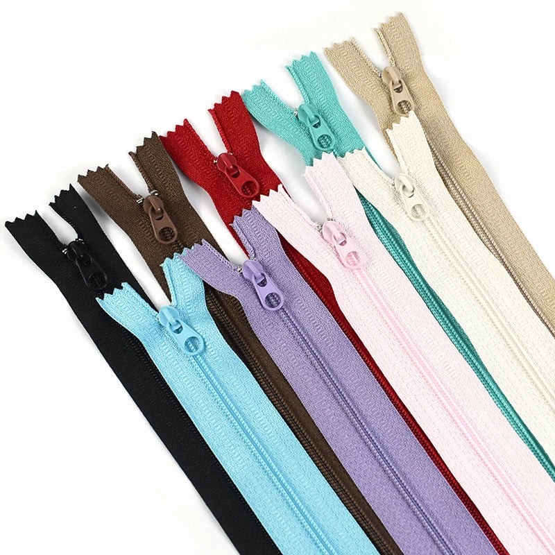 Deepeel A4-12 3# 20cm Clothing Garment Accessories DIY Closed-end Home Textile Nylon Zipper