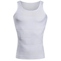 Slimming Vest for Men Casual Sports Short Sleeve Outdoor Training Stretch Fast Dry Fitness T-shirt