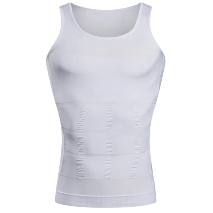 Slimming Vest for Men Casual Sports Short Sleeve Outdoor Training Stretch Fast Dry Fitness T-shirt